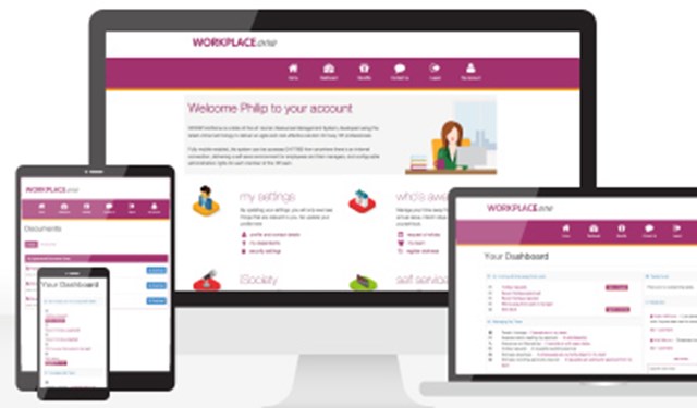workplace one digital mockup